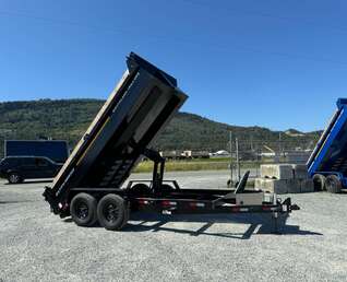 Thumbnail Photo of 2026 Southland Trailers 7x14 Dump Trailer HD 17,000lbs GVW w/ Hydraulic Front Jack & 3/16" Floor (SL714-16KHD)