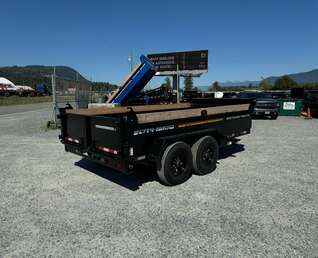 Thumbnail Photo of 2026 Southland Trailers 7x14 Dump Trailer HD 17,000lbs GVW w/ Hydraulic Front Jack & 3/16" Floor (SL714-16KHD)
