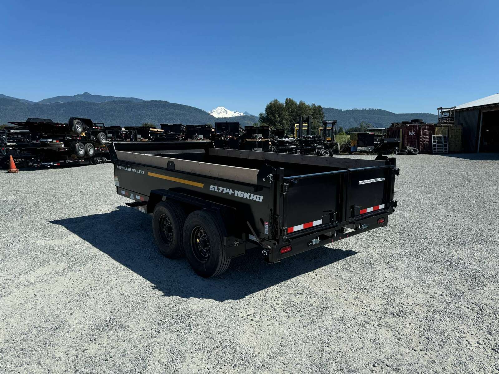 Photo of 2026 Southland Trailers 7x14 Dump Trailer HD 17,000lbs GVW w/ Hydraulic Front Jack & 3/16" Floor (SL714-16KHD)