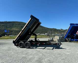 Thumbnail Photo of 2026 Southland Trailers 7x14 Dump Trailer HD 17,000lbs GVW w/ Hydraulic Front Jack & 3/16" Floor (SL714-16KHD)