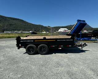 Thumbnail Photo of 2026 Southland Trailers 7x14 Dump Trailer HD 17,000lbs GVW w/ Hydraulic Front Jack & 3/16" Floor (SL714-16KHD)