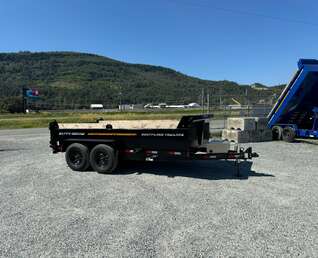 Thumbnail Photo of 2026 Southland Trailers 7x14 Dump Trailer HD 17,000lbs GVW w/ Hydraulic Front Jack & 3/16" Floor (SL714-16KHD)