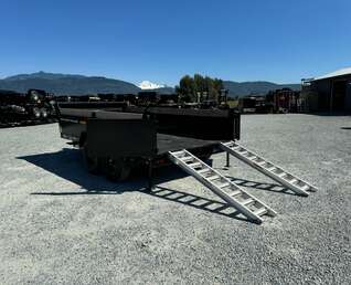 Thumbnail Photo of 2026 Southland Trailers 7x14 Dump Trailer HD 17,000lbs GVW w/ Hydraulic Front Jack & 3/16" Floor (SL714-16KHD)