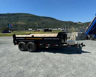 Thumbnail Photo of 2026 Southland Trailers 7x14 Dump Trailer HD 17,000lbs GVW w/ Hydraulic Front Jack & 3/16" Floor (SL714-16KHD)