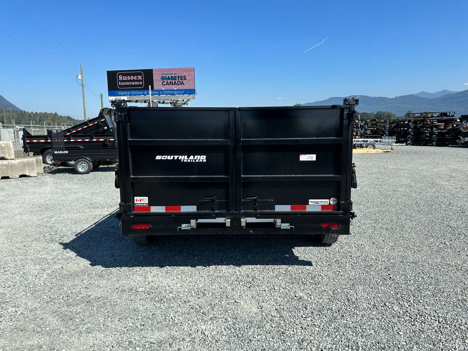 Photo of 2026 Southland 7x14 High Side Dump Trailer 15,400lb GVW w/ Tarp & Ramps
