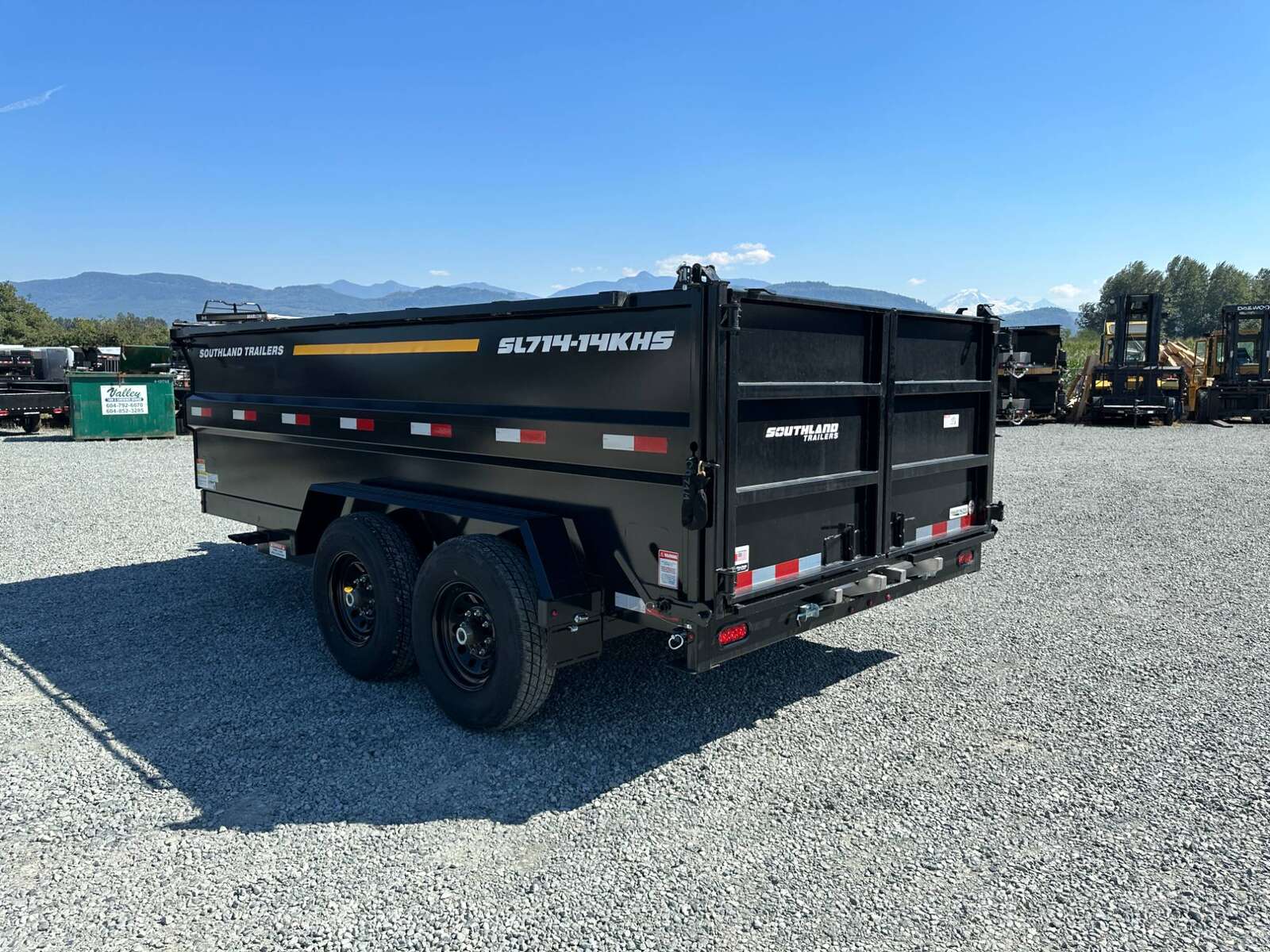 Photo of 2026 Southland 7x14 High Side Dump Trailer 15,400lb GVW w/ Tarp & Ramps