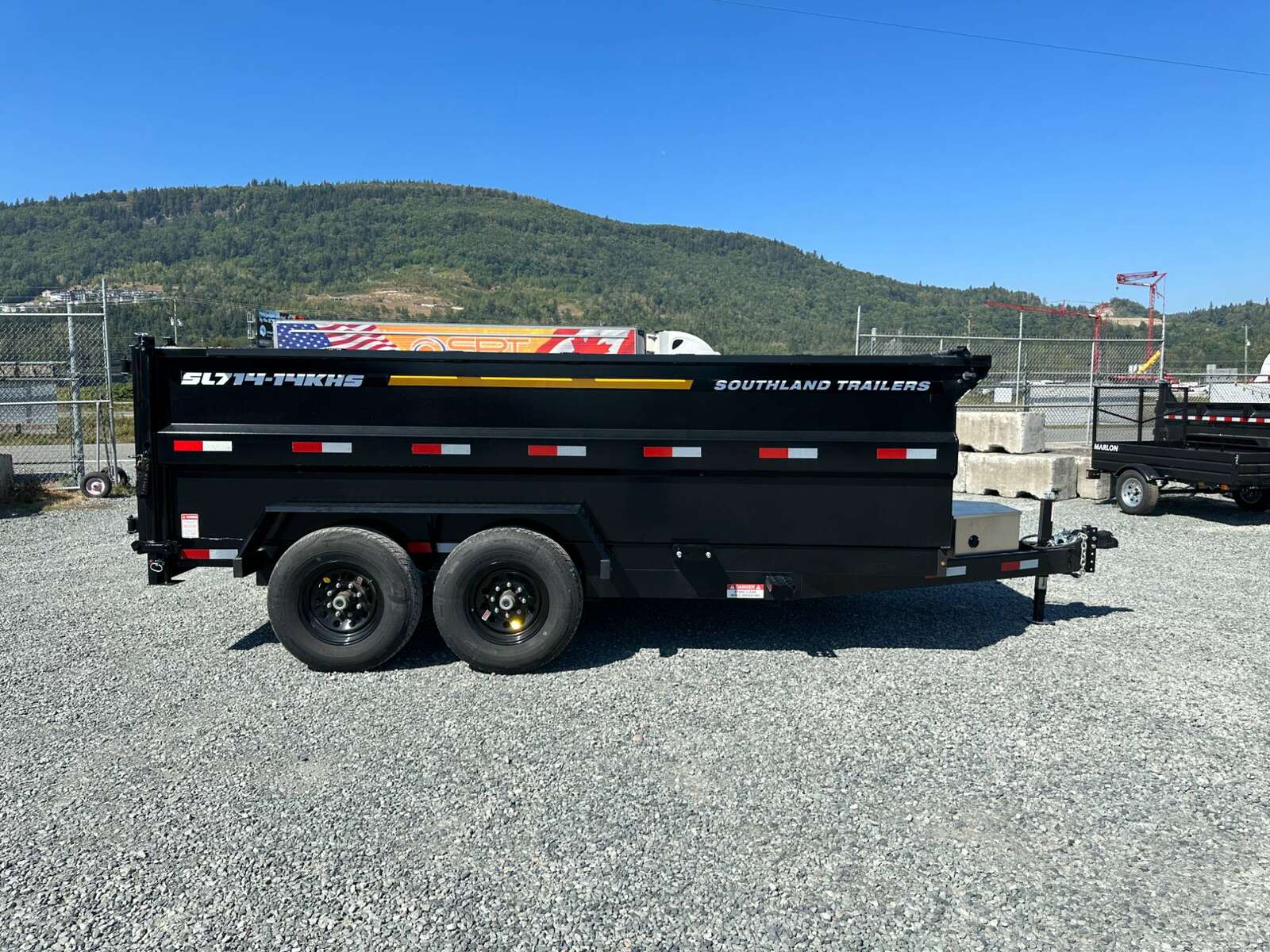 Photo of 2026 Southland 7x14 High Side Dump Trailer 15,400lb GVW w/ Tarp & Ramps