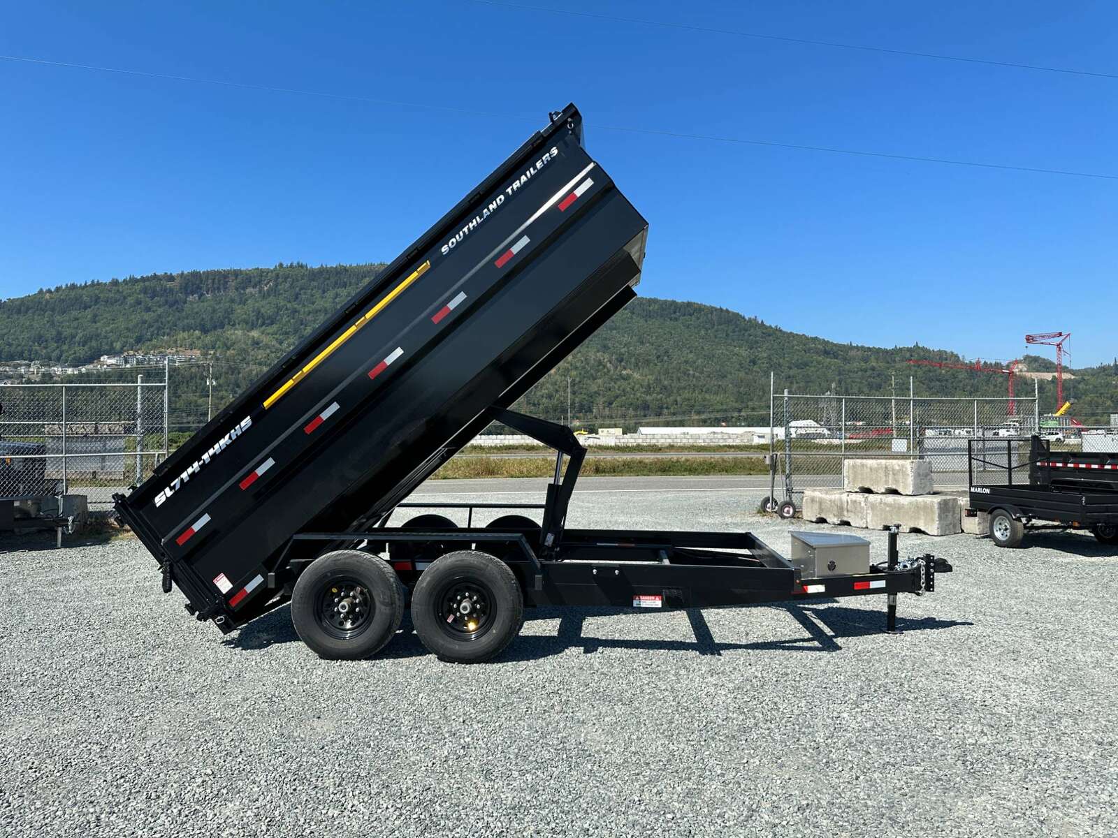 Photo of 2026 Southland 7x14 High Side Dump Trailer 15,400lb GVW w/ Tarp & Ramps