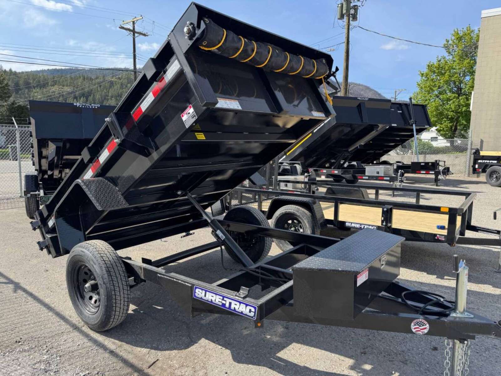 Photo of 2025 Suretrac 5x8 Dump Trailer w/ Tarp 5000lb GVW Utility