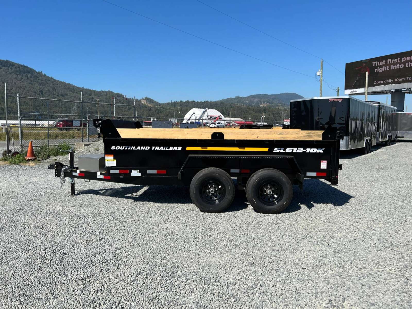 Photo of 2026 Southland 6X12 Dump Trailer 11,400LB GVW with Tarp and Ramps