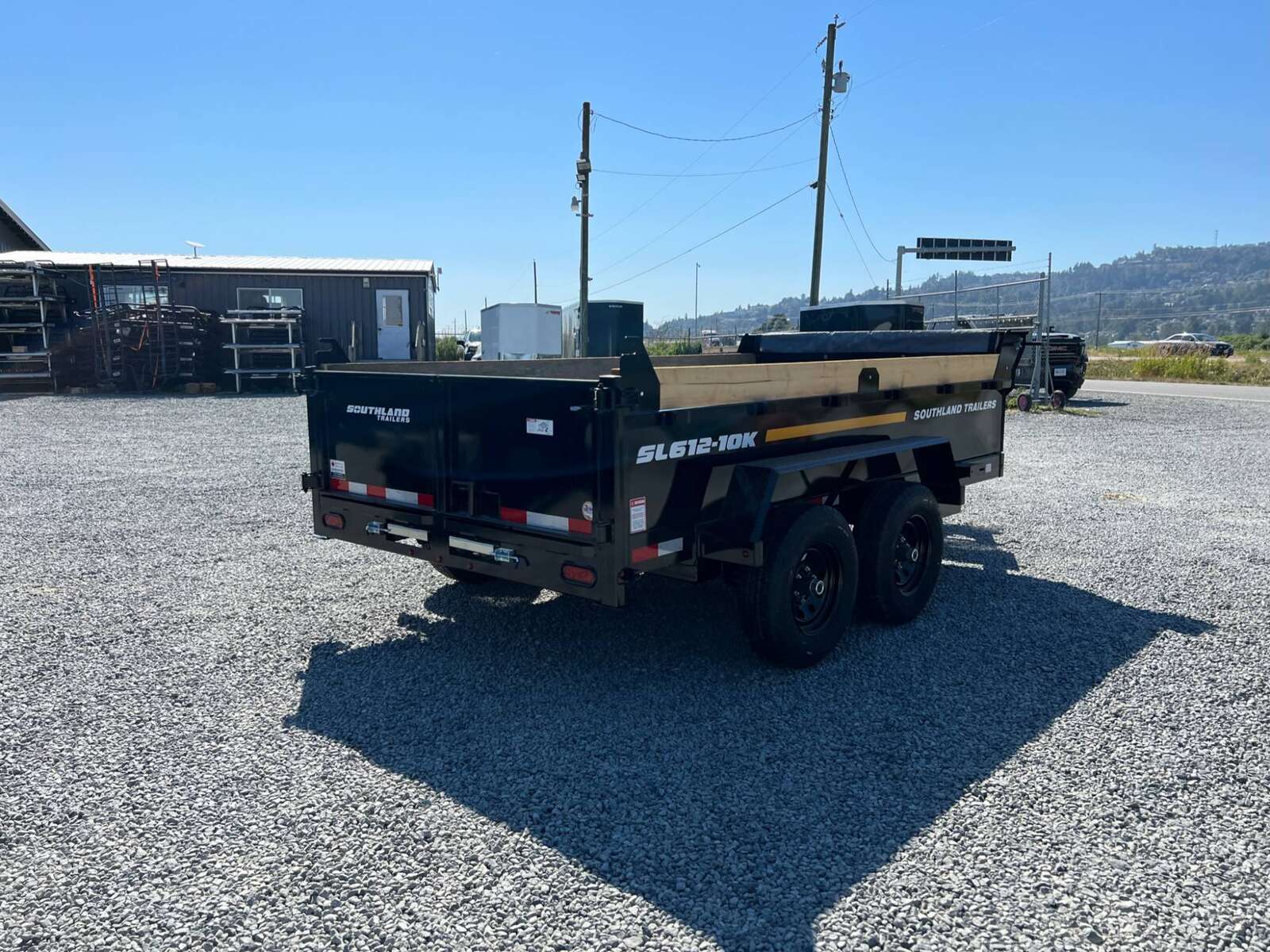 Photo of 2026 Southland 6X12 Dump Trailer 11,400LB GVW with Tarp and Ramps