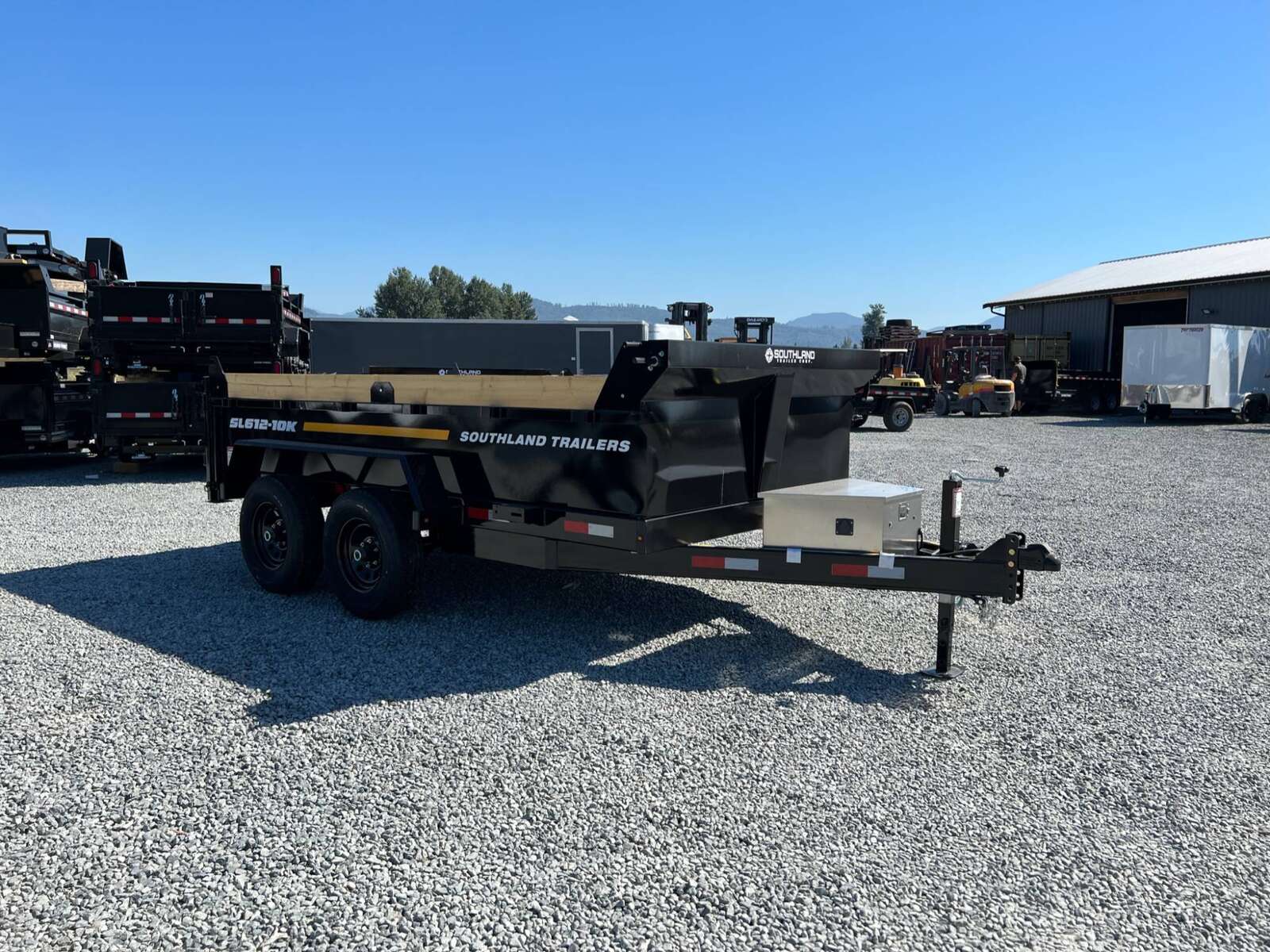 Photo of 2026 Southland 6X12 Dump Trailer 11,400LB GVW with Tarp and Ramps