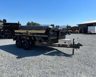 Thumbnail Photo of 2026 Southland 6X12 Dump Trailer 11,400LB GVW with Tarp and Ramps