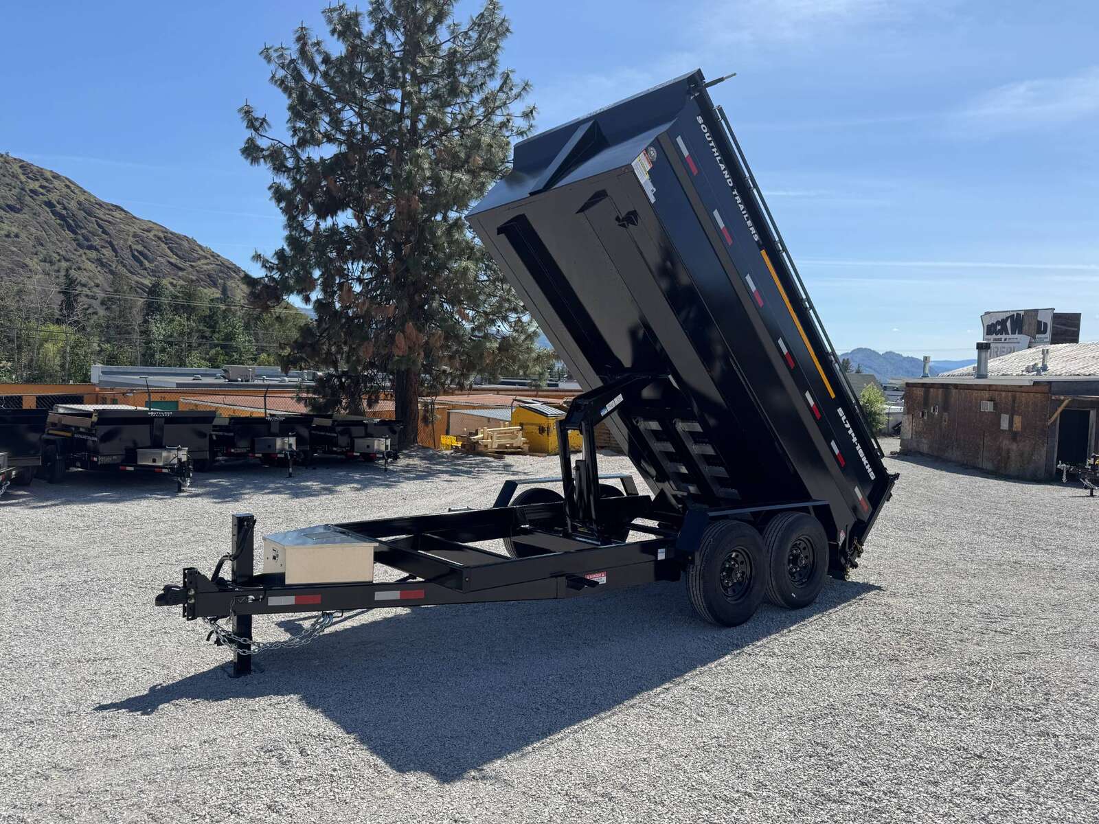 Photo of 2026 Southland 7x14 High Side Dump Trailer 17,000lb GVW w/ Tarp & Ramps