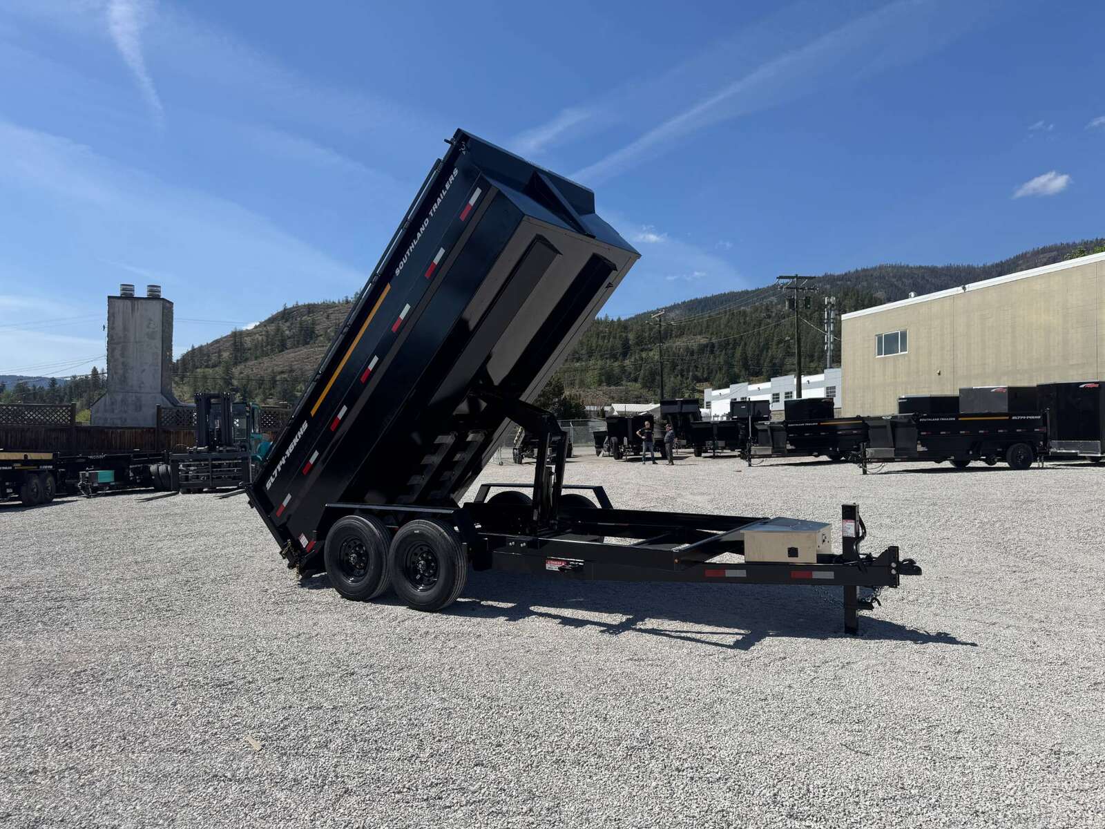 Photo of 2026 Southland 7x14 High Side Dump Trailer 17,000lb GVW w/ Tarp & Ramps