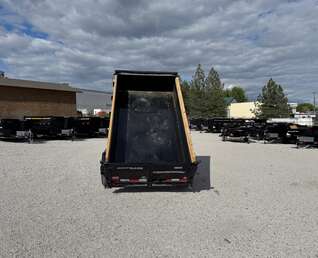 Thumbnail Photo of 2025 Southland 5x10 Dump Trailer 11,464lbs GVW Black w/ Tarp & Ramps