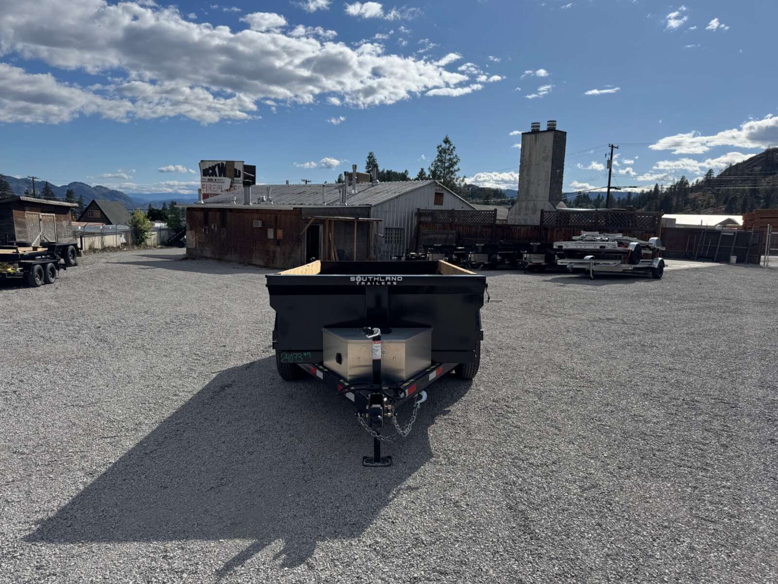 Photo of 2025 Southland 5x10 Dump Trailer 11,464lbs GVW Black w/ Tarp & Ramps