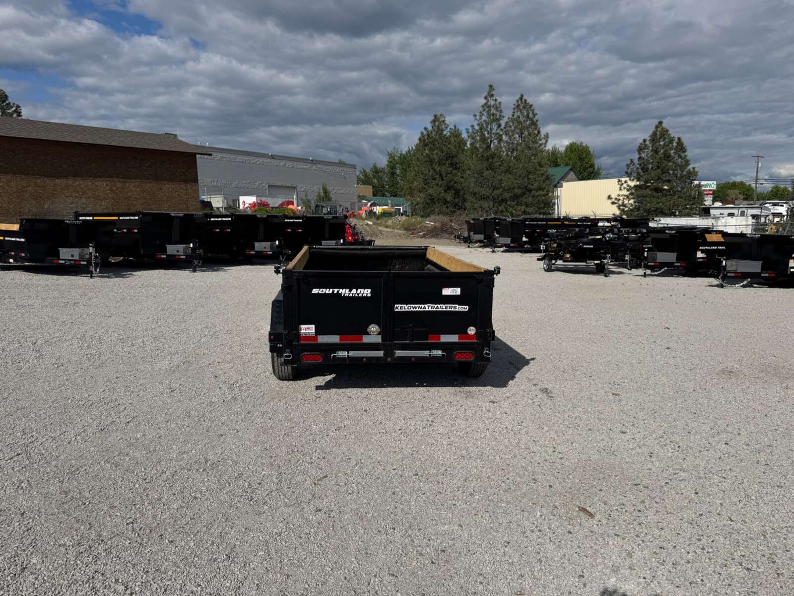 Photo of 2025 Southland 5x10 Dump Trailer 11,464lbs GVW Black w/ Tarp & Ramps
