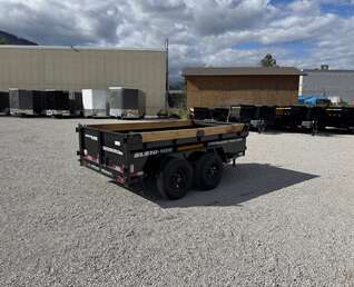Thumbnail Photo of 2025 Southland 5x10 Dump Trailer 11,464lbs GVW Black w/ Tarp & Ramps