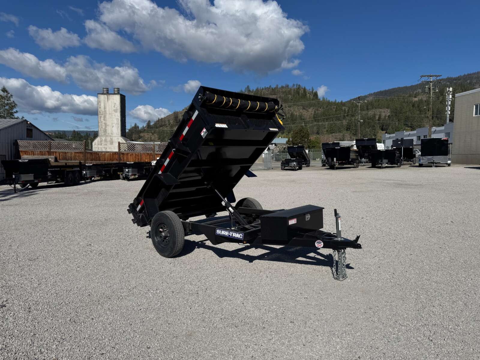 Photo of 2025 Suretrac 5x8 Dump Trailer w/ Tarp 5000lb GVW Utility