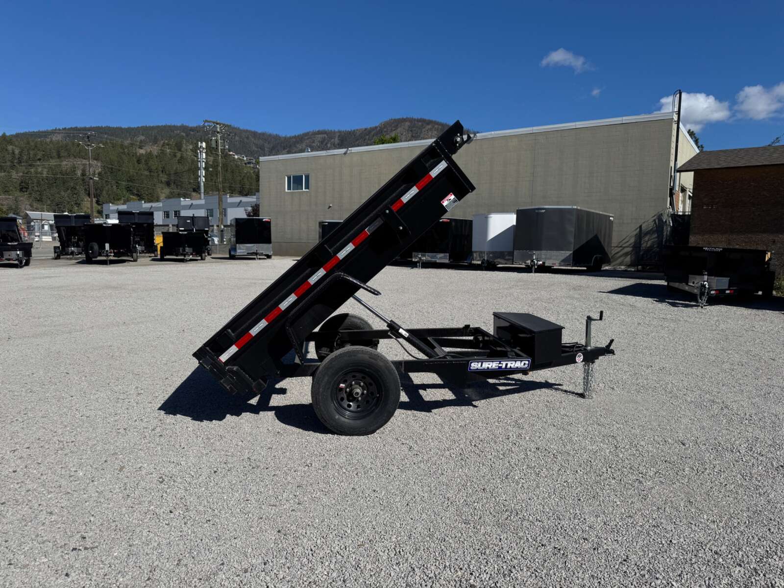 Photo of 2025 Suretrac 5x8 Dump Trailer w/ Tarp 5000lb GVW Utility