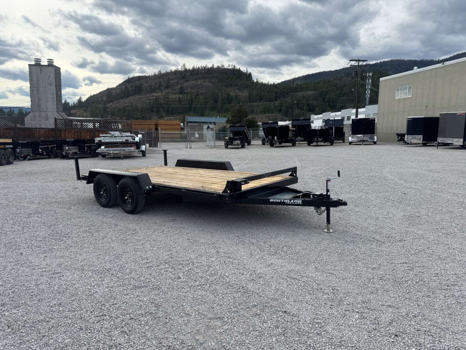 Photo of 2026 Southland 7X14 FLATBED TRAILER FLAT DECK 7,700LB GVW w/ Slide in ramps