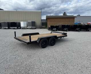 Thumbnail Photo of 2026 Southland 7X14 FLATBED TRAILER FLAT DECK 7,700LB GVW w/ Slide in ramps