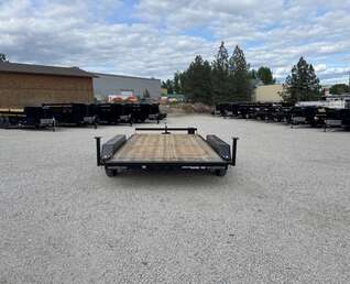 Thumbnail Photo of 2026 Southland 7X14 FLATBED TRAILER FLAT DECK 7,700LB GVW w/ Slide in ramps