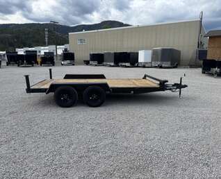 Thumbnail Photo of 2026 Southland 7X14 FLATBED TRAILER FLAT DECK 7,700LB GVW w/ Slide in ramps