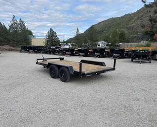 Thumbnail Photo of 2026 Southland 7X14 FLATBED TRAILER FLAT DECK 7,700LB GVW w/ Slide in ramps