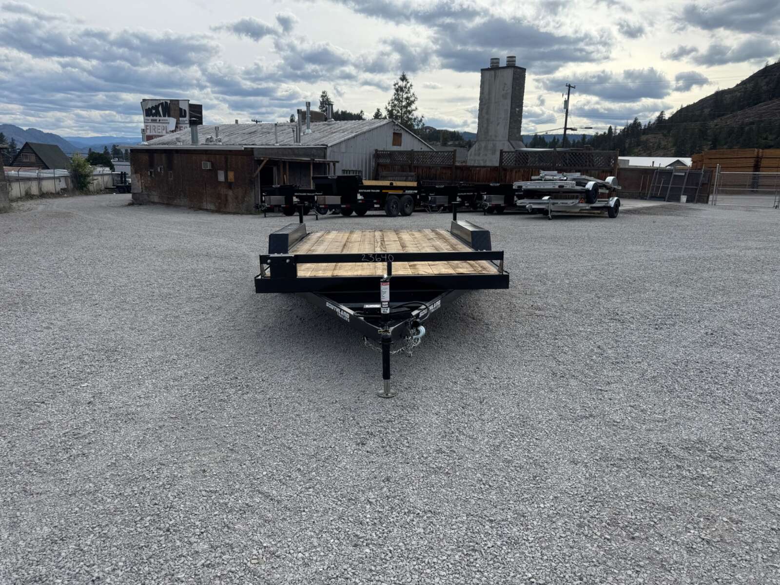 Photo of 2026 Southland 7X14 FLATBED TRAILER FLAT DECK 7,700LB GVW w/ Slide in ramps