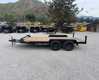 Thumbnail Photo of 2026 Southland 7X14 FLATBED TRAILER FLAT DECK 7,700LB GVW w/ Slide in ramps