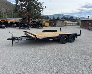 Thumbnail Photo of 2026 Southland 7X14 FLATBED TRAILER FLAT DECK 7,700LB GVW w/ Slide in ramps