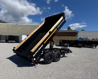 Thumbnail Photo of 2026 Southland Trailers 7x14 Dump Trailer HD 17,000lbs GVW w/ Hydraulic Front Jack & 3/16" Floor (SL714-16KHD)