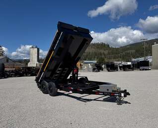Thumbnail Photo of 2026 Southland Trailers 7x14 Dump Trailer HD 17,000lbs GVW w/ Hydraulic Front Jack & 3/16" Floor (SL714-16KHD)