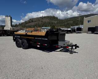 Thumbnail Photo of 2026 Southland Trailers 7x14 Dump Trailer HD 17,000lbs GVW w/ Hydraulic Front Jack & 3/16" Floor (SL714-16KHD)
