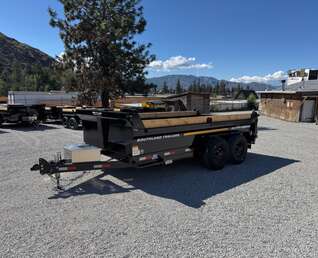 Thumbnail Photo of 2026 Southland Trailers 7x14 Dump Trailer HD 17,000lbs GVW w/ Hydraulic Front Jack & 3/16" Floor (SL714-16KHD)