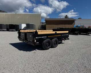 Thumbnail Photo of 2026 Southland Trailers 7x14 Dump Trailer HD 17,000lbs GVW w/ Hydraulic Front Jack & 3/16" Floor (SL714-16KHD)
