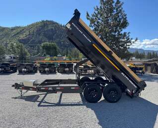 Thumbnail Photo of 2026 Southland Trailers 7x14 Dump Trailer HD 17,000lbs GVW w/ Hydraulic Front Jack & 3/16" Floor (SL714-16KHD)