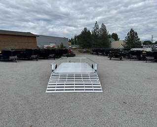 Thumbnail Photo of 2025 Marlon 7x14 Aluminum Utility ATV Side x Side Trailer w/ Ramp