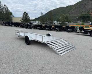Thumbnail Photo of 2025 Marlon 7x14 Aluminum Utility ATV Side x Side Trailer w/ Ramp