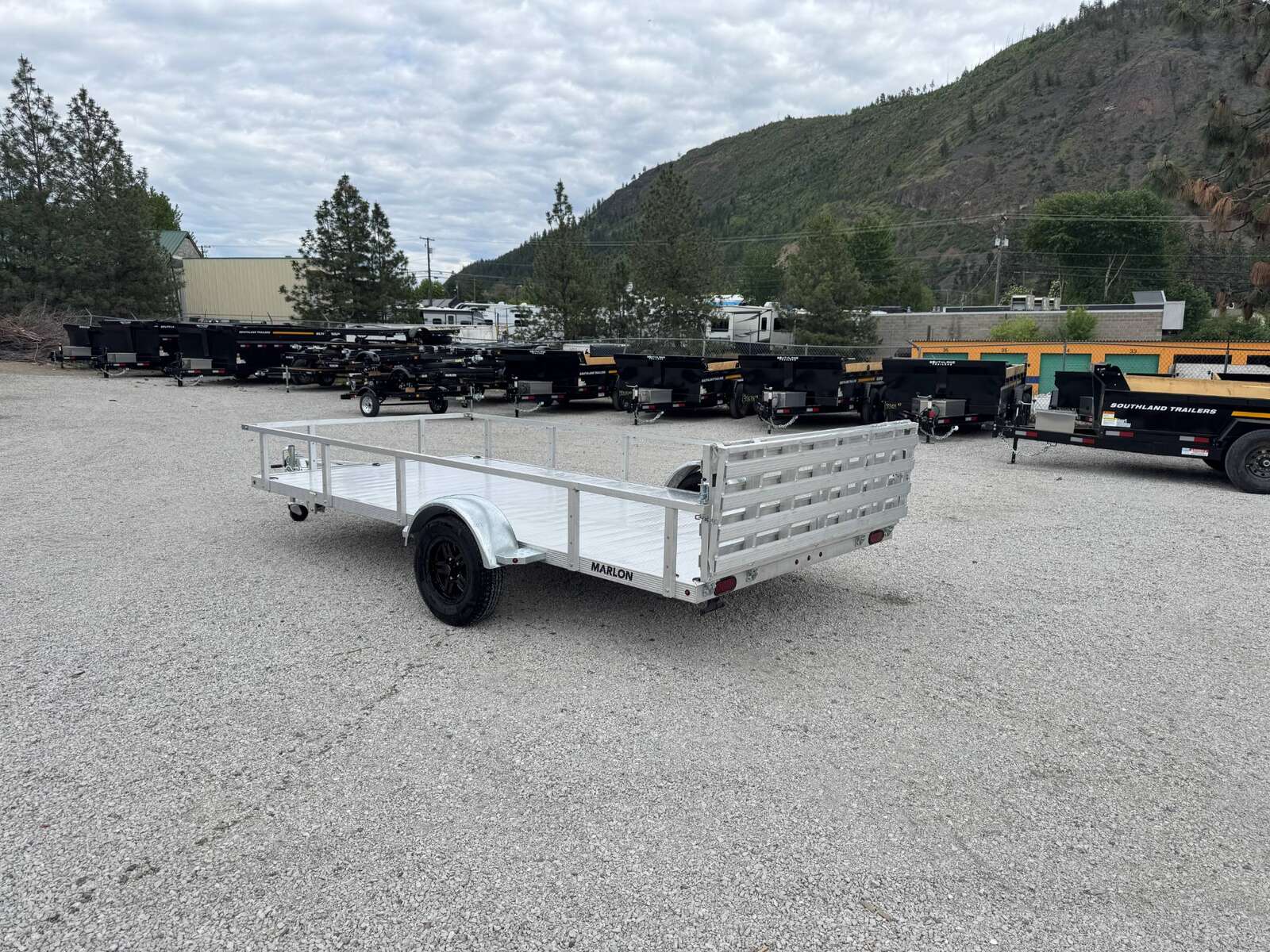Photo of 2025 Marlon 7x14 Aluminum Utility ATV Side x Side Trailer w/ Ramp