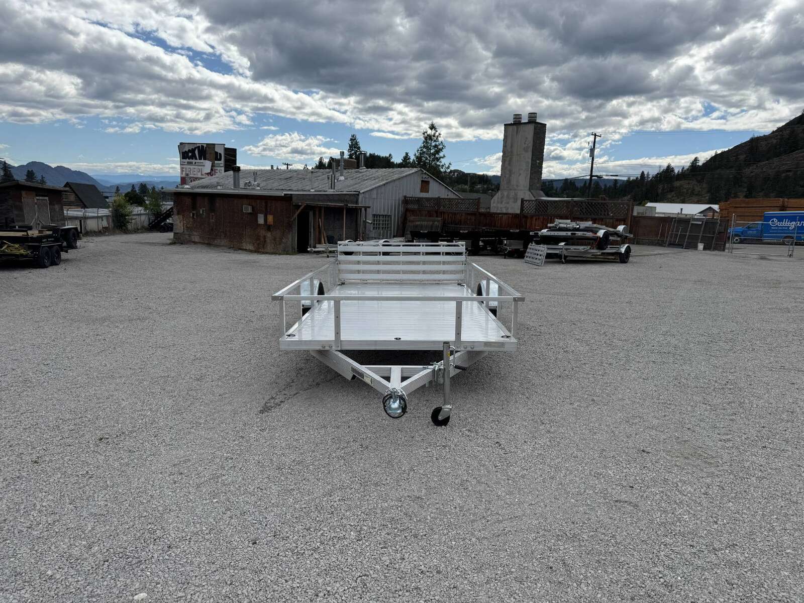 Photo of 2025 Marlon 7x14 Aluminum Utility ATV Side x Side Trailer w/ Ramp