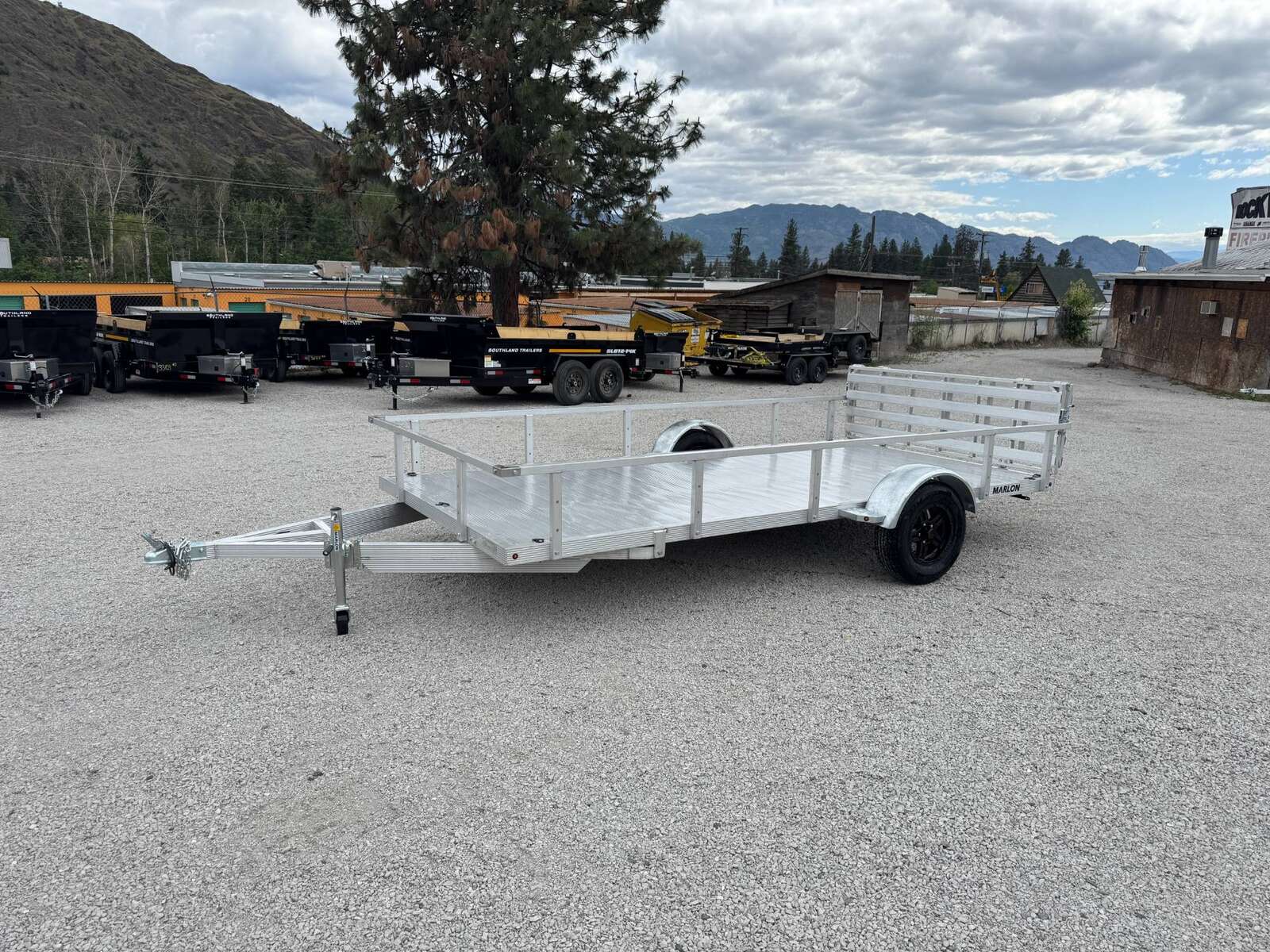 Photo of 2025 Marlon 7x14 Aluminum Utility ATV Side x Side Trailer w/ Ramp