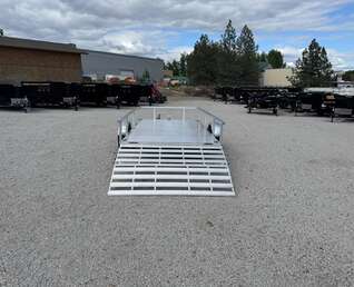Thumbnail Photo of 2025 Marlon 6x12 Aluminum Utility ATV Side x Side Trailer w/ Ramp