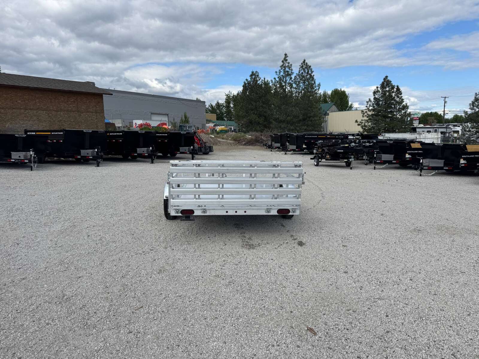 Photo of 2025 Marlon 6x12 Aluminum Utility ATV Side x Side Trailer w/ Ramp