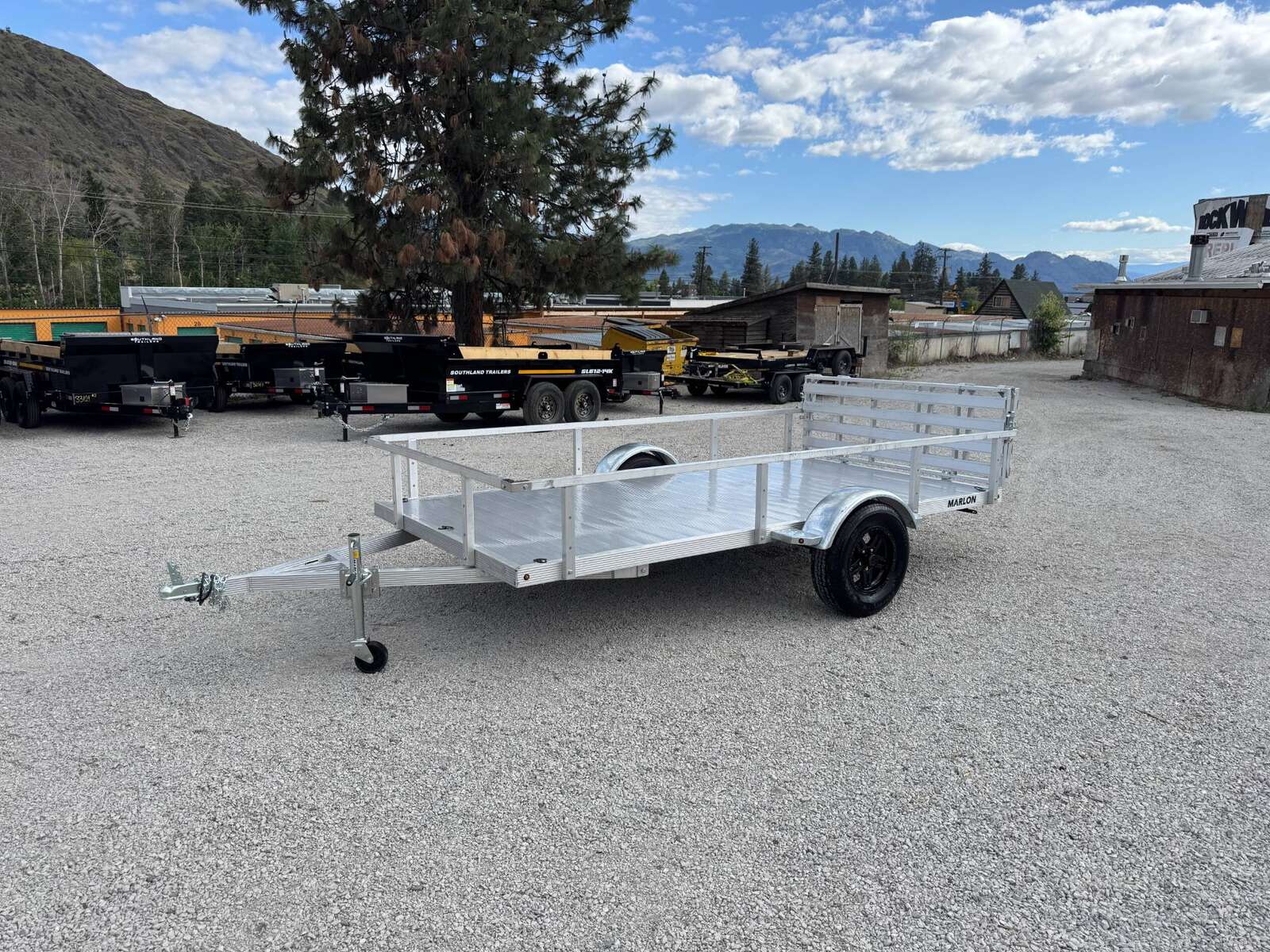 Photo of 2025 Marlon 6x12 Aluminum Utility ATV Side x Side Trailer w/ Ramp
