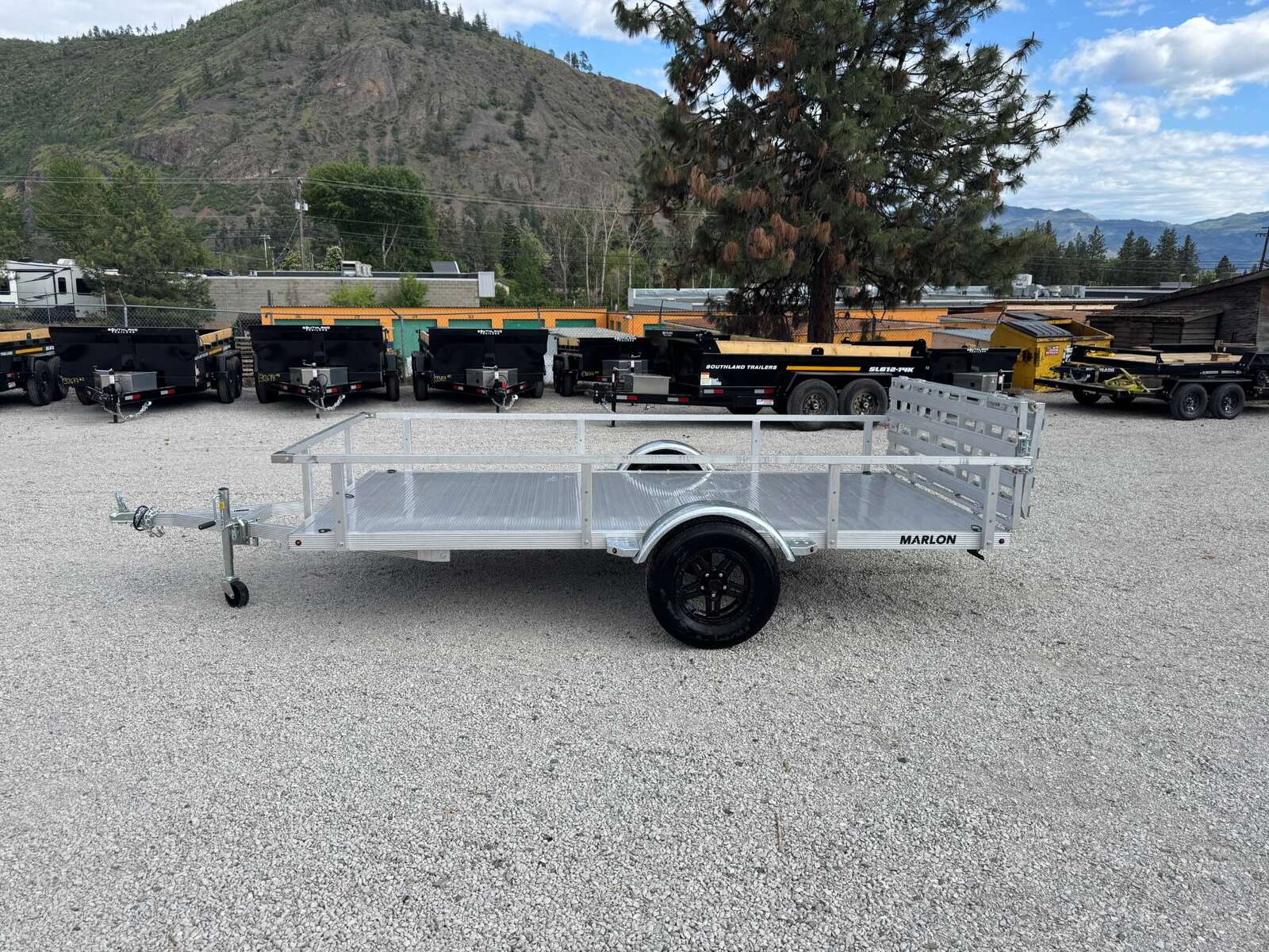Photo of 2025 Marlon 6x12 Aluminum Utility ATV Side x Side Trailer w/ Ramp