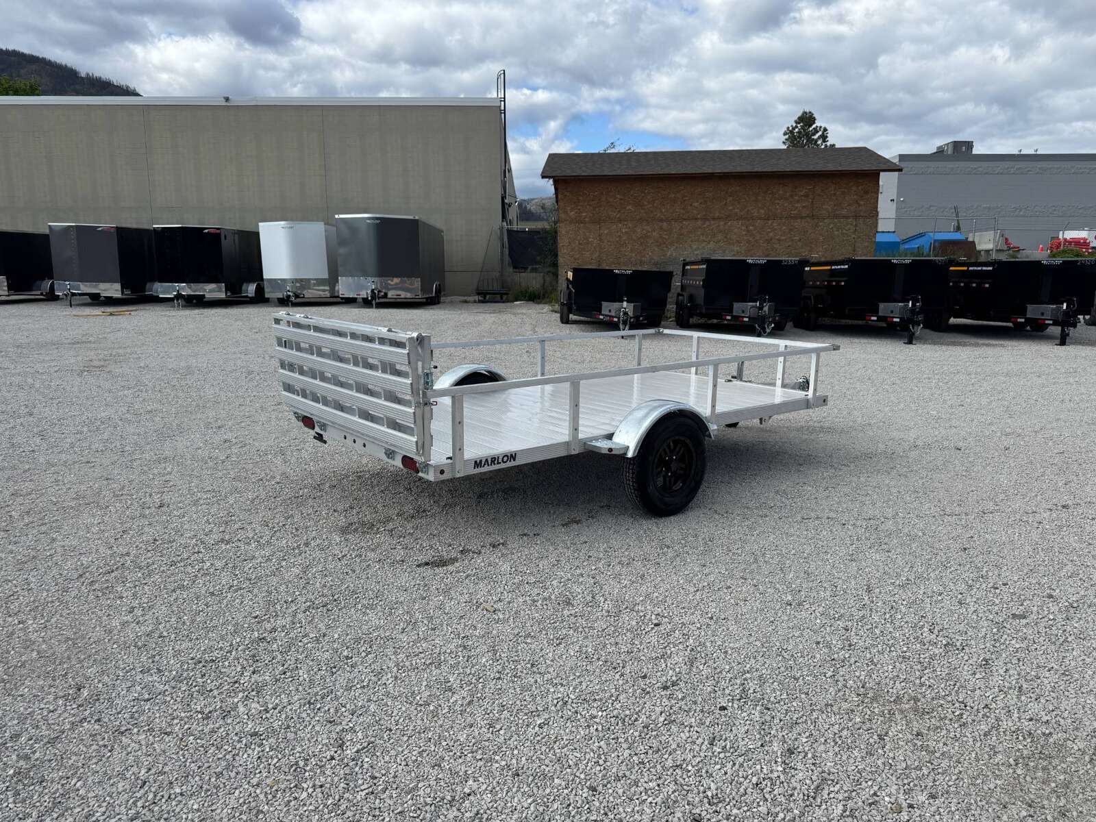 Photo of 2025 Marlon 6x12 Aluminum Utility ATV Side x Side Trailer w/ Ramp