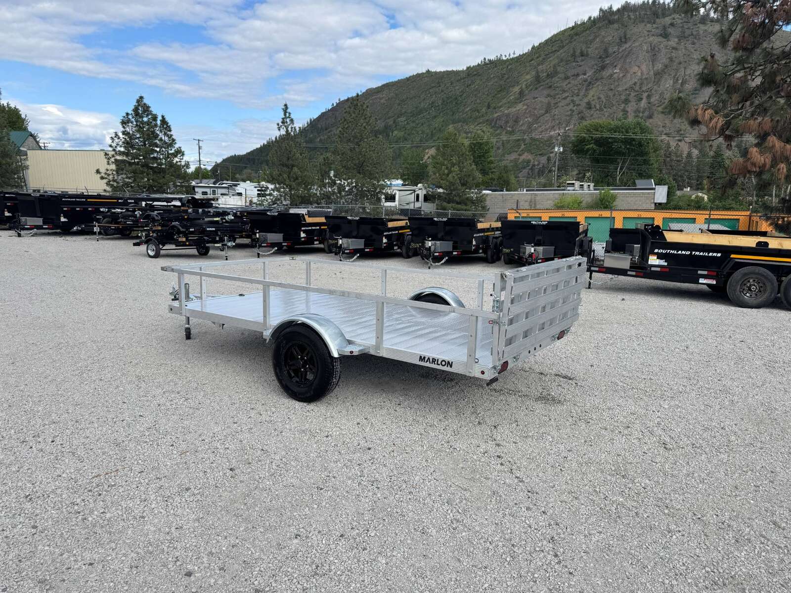 Photo of 2025 Marlon 6x12 Aluminum Utility ATV Side x Side Trailer w/ Ramp